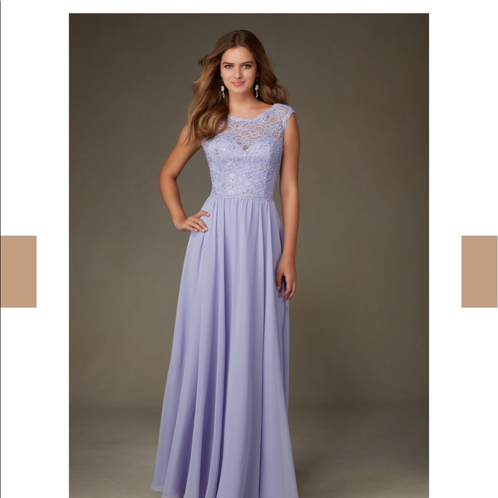 Bridesmaids/Prom/Formal dress - purple
